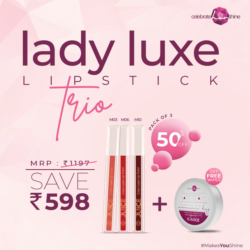 Lady Luxe Lipstick Trio