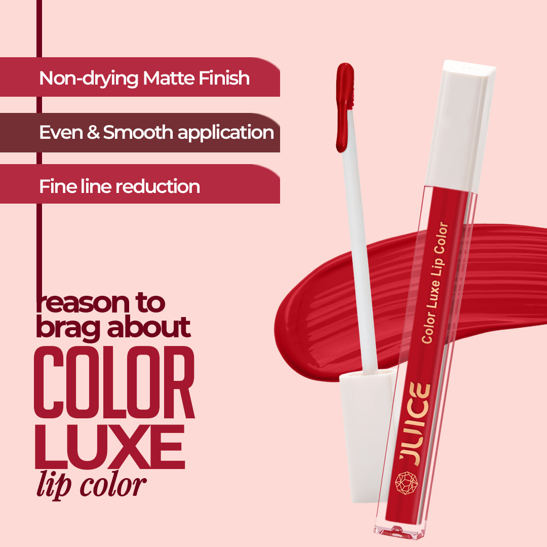 JUICE | Matte Color Luxe Lip Color | With Goodness of Bio Retinol