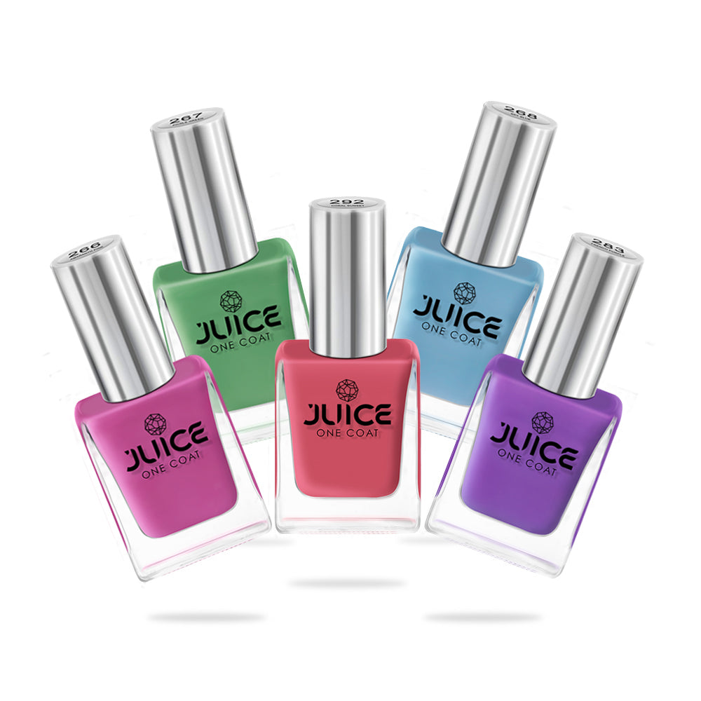 PICKLE GREEN - 267 | SKY BLUE - 268 | FRENCH PURPLE - 283 | CORAL SUNSET - 292 | AMARANTH PINK - 266 | COMBO NO. 15