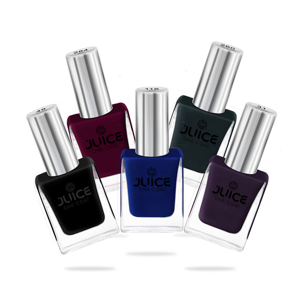 DARK PURPLE - 31 | RICH BLACK - 49 | ZAFFRE - 116 | HAMPTON GREEN - 260 | MERLOT - 284 | COMBO NO. 19