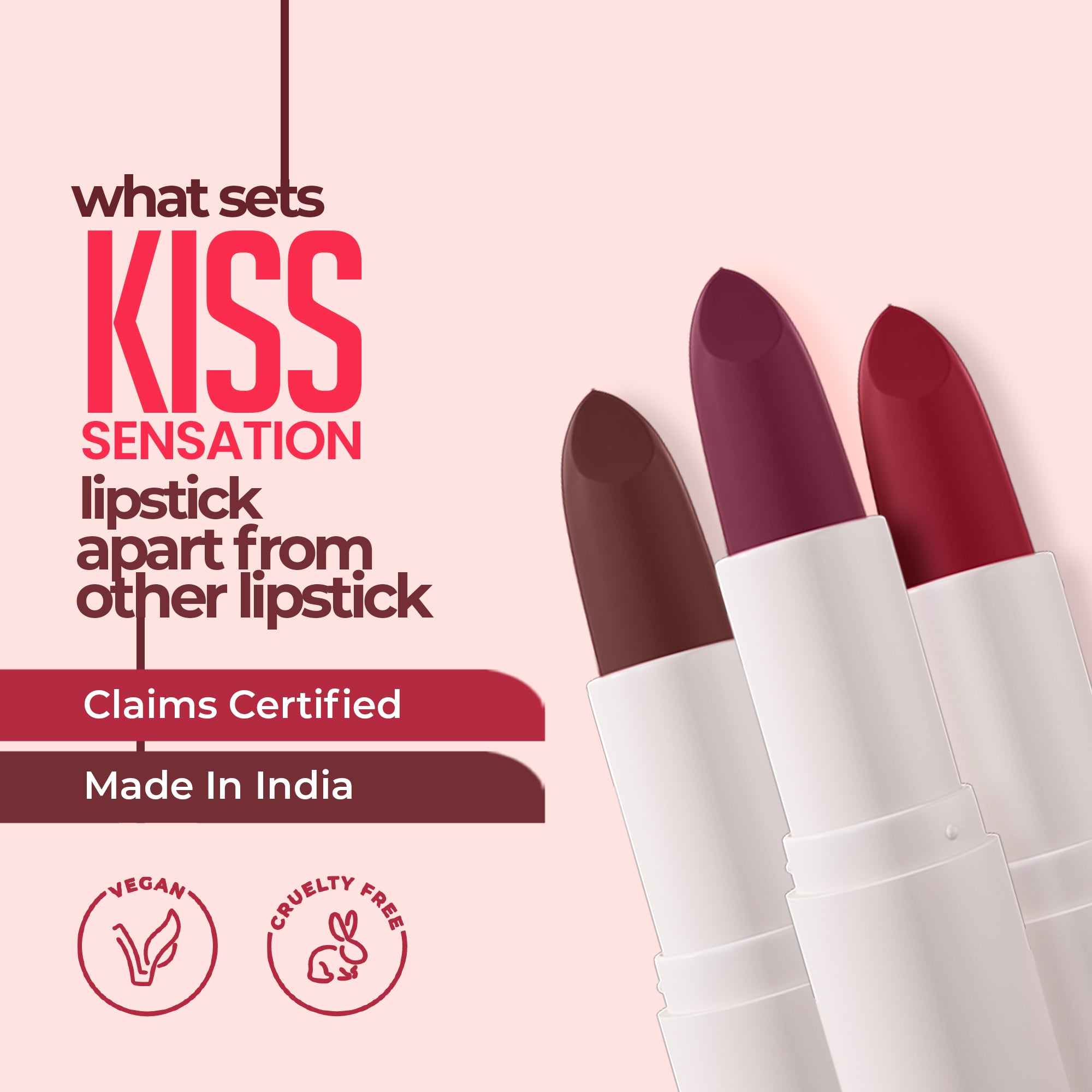 KISS SENSATION LIPSTICK