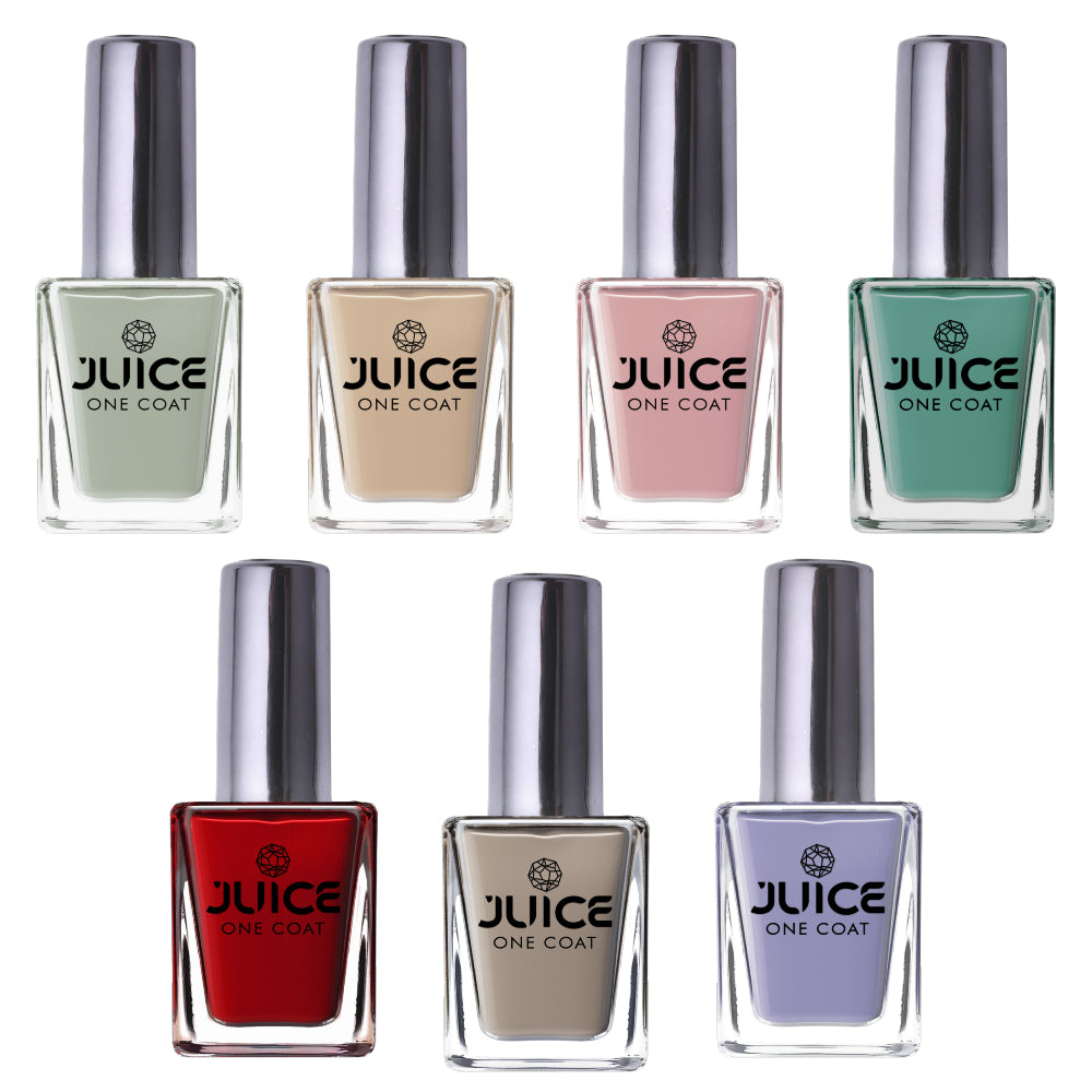 JUICE Nail Polish Super Rich & LongLasting, High Gloss, One Coat