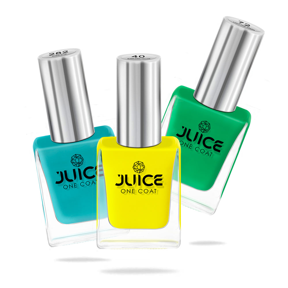 BUMBLEBEE-YELLOW-40-|-LIGHT-PINE-GREEN-72-|-ROBIN-BLUE-282-|-COMBO-NO.-4