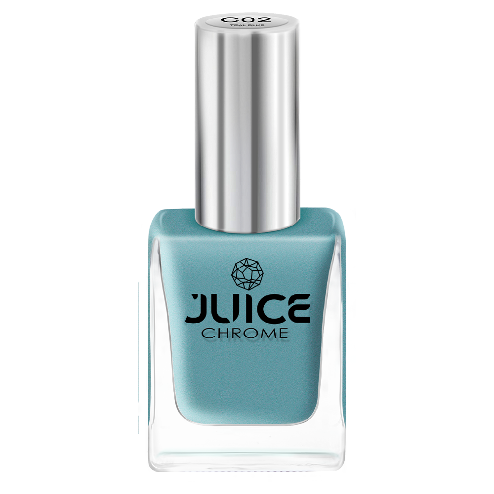 Buy JUICE Teal Blue Nail Polish - C02 online @ best price | One Coat –  JUICE COSMETICS