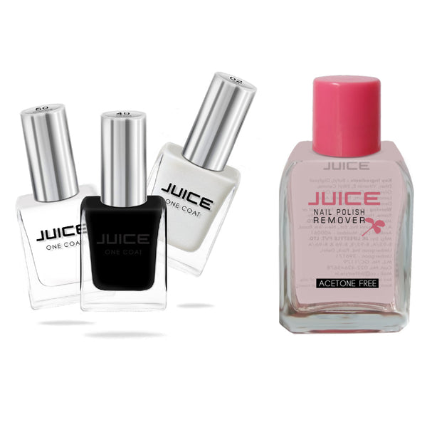 Buy JUICE One Coat Long Lasting Quick Dry Chip Resistent Nail Polish 11 ml  (Natural Grey Neutral - 052) Online at Low Prices in India - Amazon.in